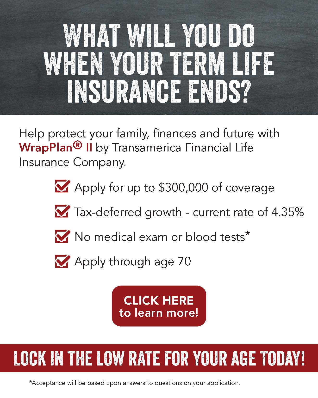 WrapPlan II Universal Life Insurance Plan